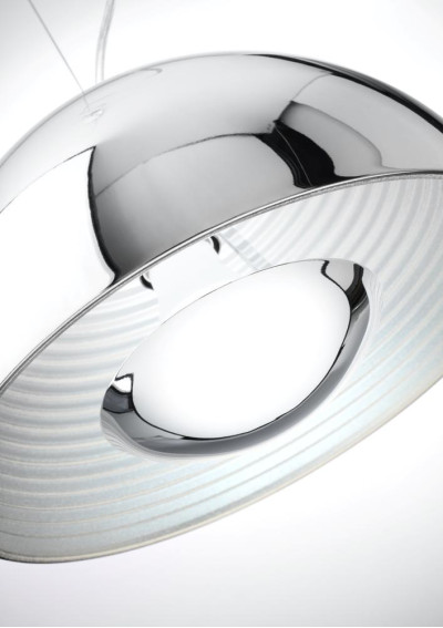Lampa wisząca Dorada 1xE27 chromowy 30 cm - zdjęcie produktu 3