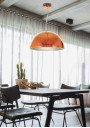 Amalfi pendant light 1xE27 copper 40 cm - product image 2