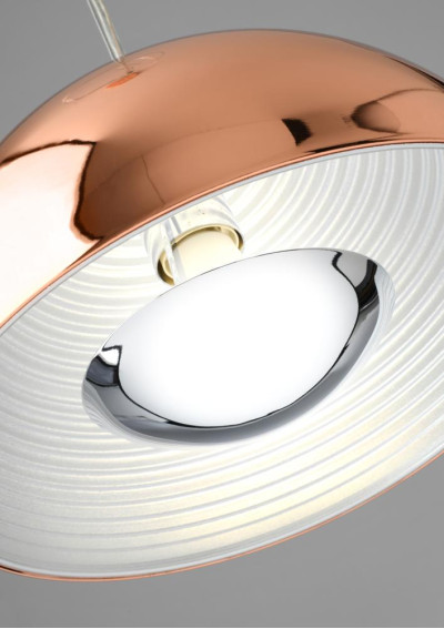 Amalfi pendant light 1xE27 copper 40 cm - product image 3