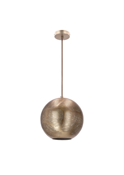 Lampa wisząca Sfinks 1xE27 brązowy 25 cm