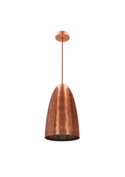 Lampa wisząca Sfinks 1xE27 miedziany 20 cm