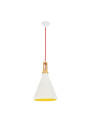 Robinson pendant light 1xE27 white 26 cm - product image 1