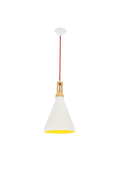Robinson pendant light 1xE27 white 26 cm - product image 2