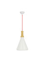 Lampa wisząca Robinson 1xE27 biały 26 cm - zdjęcie produktu 5