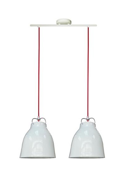 Pensilvania pendant light 2xE27 white 51,5 cm