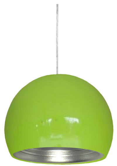 Lampa wisząca Pictor 1xE27 srebrny 25 cm