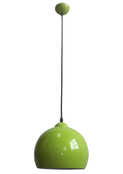 Lampa wisząca Student 1xE27 pistacjowy 25 cm