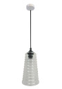 Manila pendant light 1xE27 clear 15 cm