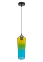 Eol pendant light 1xE27 żółto green 11 cm