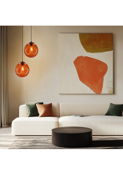 Club pendant light 1xE27 pomarańczowy 28 cm - product image 2