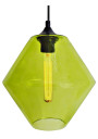 Lampa wisząca Bremen 1xE27 zielony 23 cm