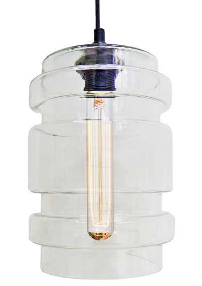 Decorado pendant light 1xE27 clear 17 cm
