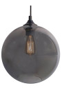 Edison pendant light 1xE27 silver 25 cm
