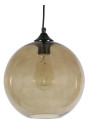 Edison pendant light 1xE27 brown 25 cm