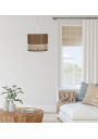 Lampa wisząca Arabesca 1xE27 brązowy 33 cm - zdjęcie produktu 1