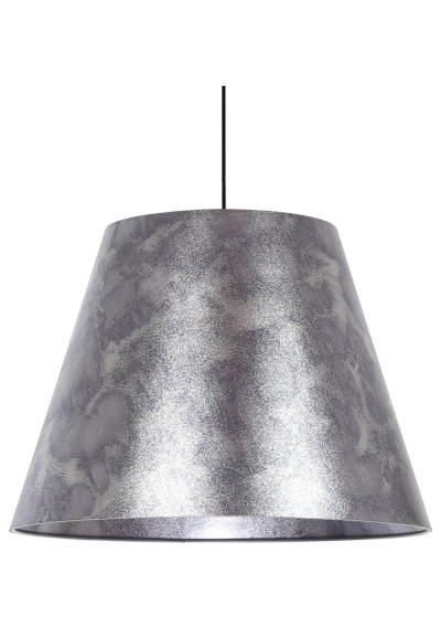 Lampa wisząca Platino 1xE27 srebrno brązowy 35 cm