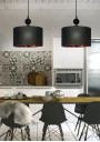 Melba pendant light 1xE27 copper / black 30 cm - product image 2