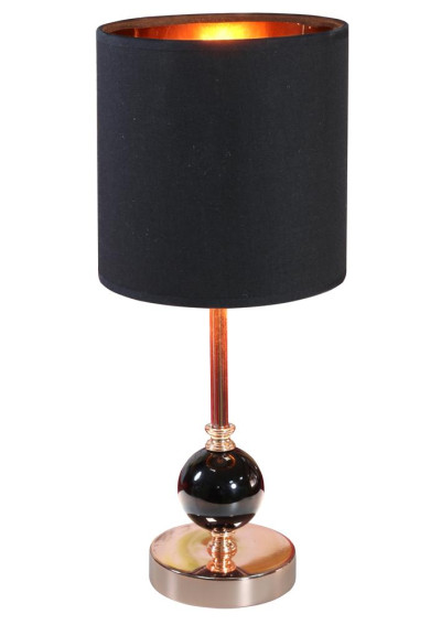 Melba table lamp 1xE14 copper / black 17 cm