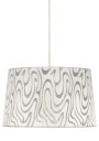 Lampa wisząca Tiger 1xE27 srebrny 40 cm