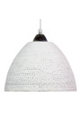 Lampa wisząca Braid 1xE27 biały 23 cm