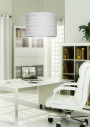Susan pendant light 1xE27 white 31 cm - product image 1