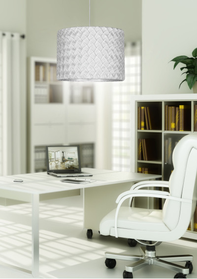 Susan pendant light 1xE27 white 31 cm - product image 1