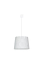 Winter pendant light 1xE27 white 30 cm