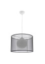 Chicago pendant light 1xE27 black 35 cm