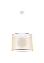 Lampa wisząca Chicago 1xE27 złoty 35 cm