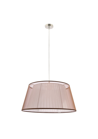 Charlie pendant light 1xE27 brown 45 cm