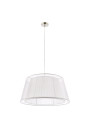 Lampa wisząca Charlie 1xE27 biały 45 cm