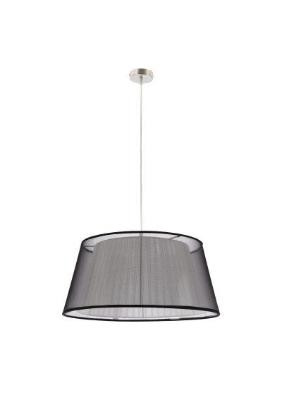 Charlie pendant light 1xE27 black 45 cm