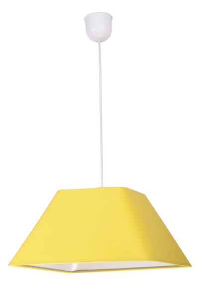 Robin pendant light 1xE27 żółty 35 cm