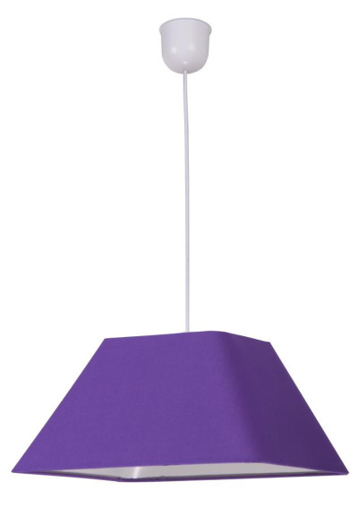 Robin pendant light 1xE27 purple 35 cm
