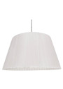 Tiziano pendant light 1xE27 white 37 cm