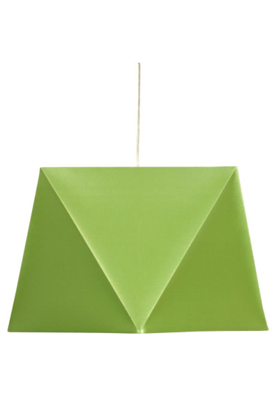 Hexagen pendant light 1xE27 green 42 cm