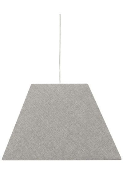 Lampa wisząca Standard 1xE27 szary 35 cm