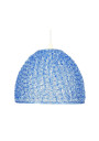 Canaria pendant light 1xE27 blue 26 cm