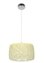 Panda pendant light 1xE27 cream 35 cm