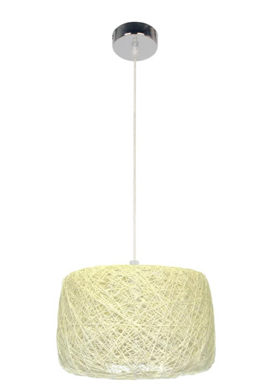 Panda pendant light 1xE27 cream 35 cm
