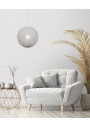Caruba pendant light 1xE27 white 50 cm - product image 1