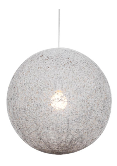 Caruba pendant light 1xE27 white 30 cm
