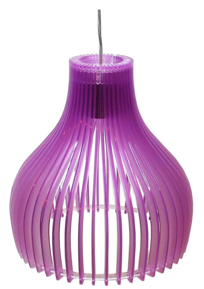 Lampa wisząca Buren 1xE27 fioletowy 26 cm
