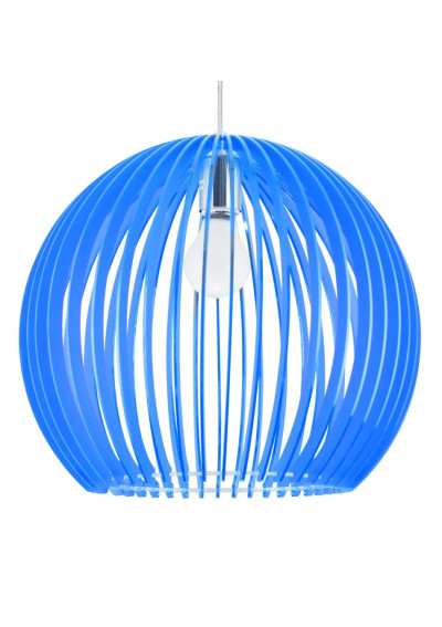 Lampa wisząca Haga 1xE27 niebieski 36 cm