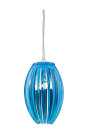 Abuko pendant light 1xE27 blue 18 cm