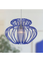 Lampa wisząca Imperia 1xE27 niebieski 52 cm - zdjęcie produktu 1