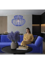 Imperia pendant light 1xE27 blue 45 cm - product image 2