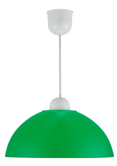 Lampa wisząca Mika 1xE27 zielony 28 cm