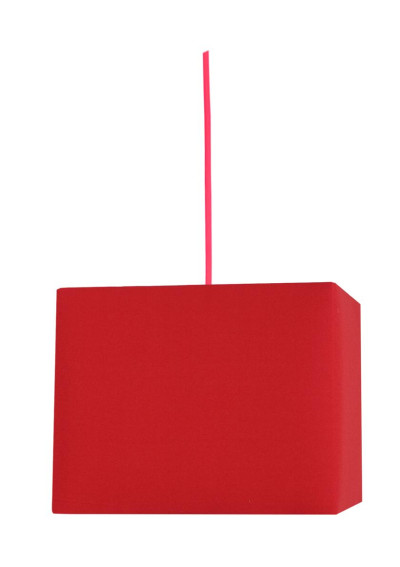 Basic pendant light 1xE27 red 30 cm