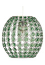 Rica pendant light 1xE27 green 28 cm